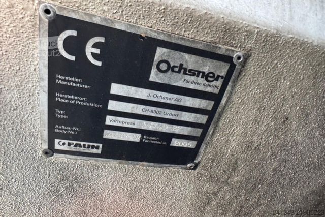 Autocompattatore SCANIA P310 4x2 Ochsner