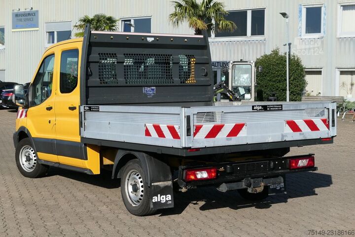 Furgão pick-up FORD Transit 4x2, DOKA, 7 Sitze, AHK, 2.400mm lang,AC