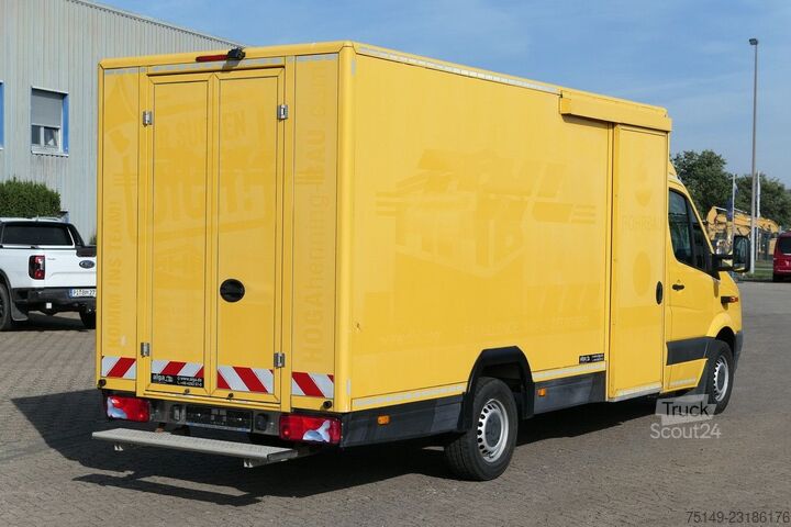 Furgão fechado VW Crafter 4x2, Isoliert, Regale, Trennwand, Tür