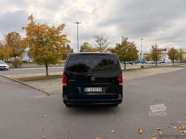 Minibüs MERCEDES-BENZ 250d Extralang / Leder/Klima/Kam/7-Sitzer