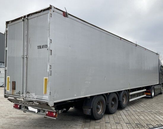 Puspriekabė su judančiomis grindimis KNAPEN SCHUBBODEN 92QM, CARGOFLOOR,  LIFT-LENK, FUNK, BPW, TÜV NEU