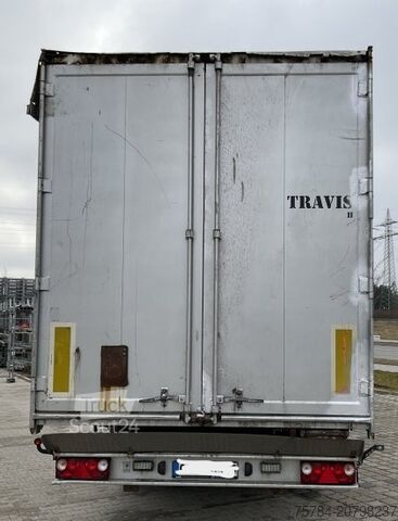 Puspriekabė su judančiomis grindimis KNAPEN SCHUBBODEN 92QM, CARGOFLOOR,  LIFT-LENK, FUNK, BPW, TÜV NEU