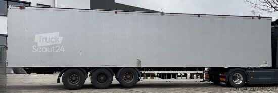 Puspriekabė su judančiomis grindimis KNAPEN SCHUBBODEN 92QM, CARGOFLOOR, LIFT-LENK, FUNK, BPW, TÜV NEU