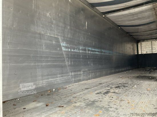 Puspriekabė su judančiomis grindimis KNAPEN SCHUBBODEN 92QM, CARGOFLOOR,  LIFT-LENK, FUNK, BPW, TÜV NEU