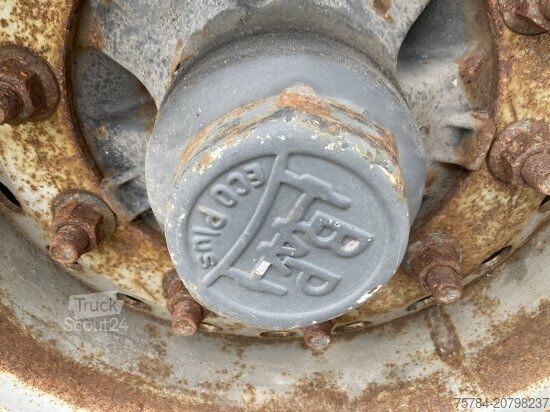 Puspriekabė su judančiomis grindimis KNAPEN SCHUBBODEN 92QM, CARGOFLOOR,  LIFT-LENK, FUNK, BPW, TÜV NEU