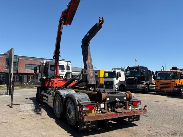 Sistema de brazo de gancho MAN TGS 26.320 + 6x4 FRONT TRACTION + STEERING/LIFT...