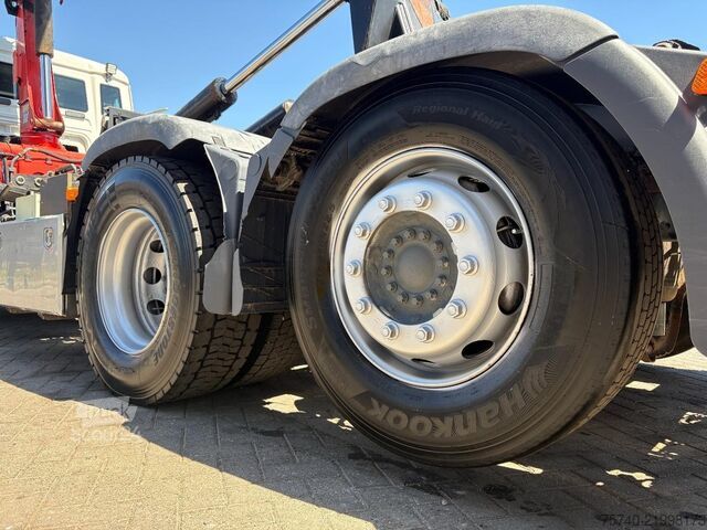 Kampókaros rendszer MAN TGS 26.320 + 6x4 FRONT TRACTION + STEERING/LIFT...