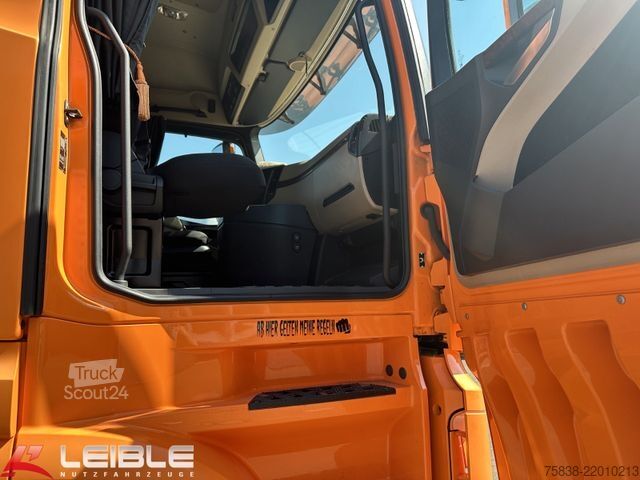 Camion cu platformă și prelată MERCEDES-BENZ Actros 2548*Stream Space*Fliegl Jumbo**