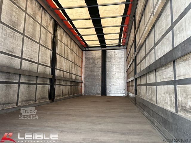 Camion cu platformă și prelată MERCEDES-BENZ Actros 2548*Stream Space*Fliegl Jumbo**