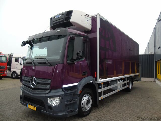 Gekoeld/bevroren transport Mercedes-Benz Antos 1924 + euro 6 + CARRIER 1150 + LIFT