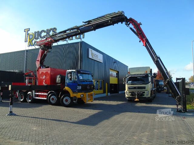 Vrachtwagen met kraan Mercedes-Benz SK 3538 + NEW!! UNUSED!! 1.216km + 142H + FASSI...