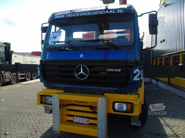 Vrachtwagen met kraan Mercedes-Benz SK 3538 + NEW!! UNUSED!! 1.216km + 142H + FASSI...