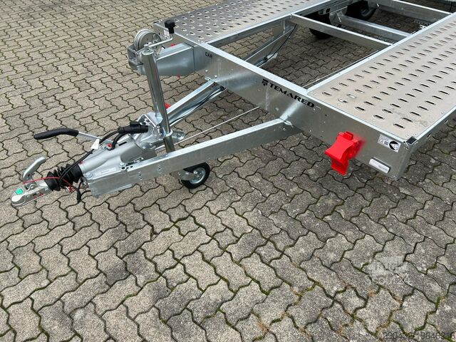 Reboque porta-carros TEMA Temared Car Deck Plus 5521/3 S 3,5t Autotranspo...