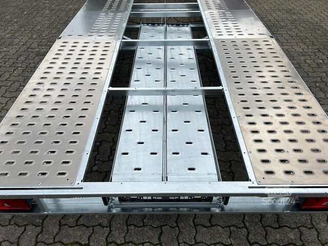 Reboque porta-carros TEMA Temared Car Deck Plus 5521/3 S 3,5t Autotranspo...