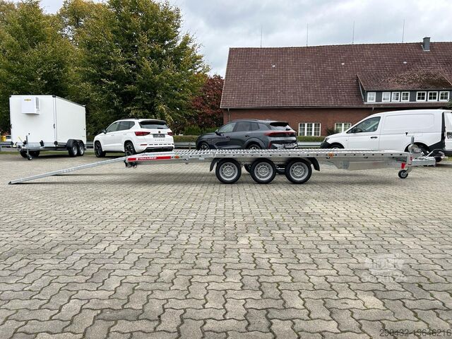 Reboque porta-carros TEMA Temared Car Deck Plus 5521/3 S 3,5t Autotranspo...