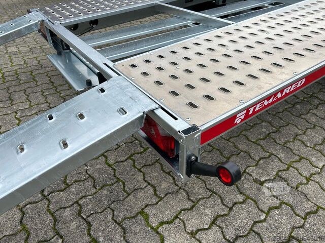 Reboque porta-carros TEMA Temared Car Deck Plus 5521/3 S 3,5t Autotranspo...