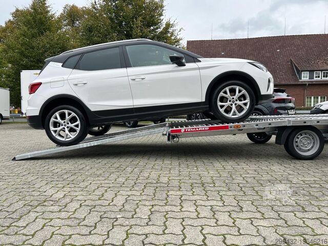 Reboque porta-carros TEMA Temared Car Deck Plus 5521/3 S 3,5t Autotranspo...