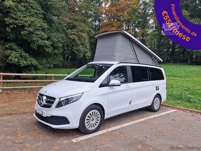автодім Mercedes Marco Polo 250d | Luxus-Camper Schlafplätze für2 | Küche + Aufstelldach