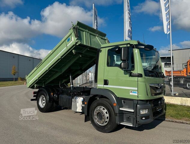 Třístranný sklápěč MAN TGM18.320BL4x2/Meiller/Kipper/Klima/NL10,6to/Top