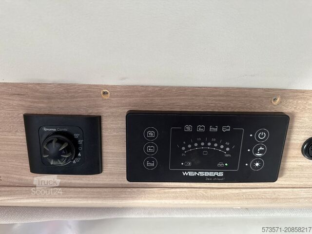 Caravan/camper Fiat Weinsberg Carabus 600 K 4 Schlafplätze | Voll ausgestattet