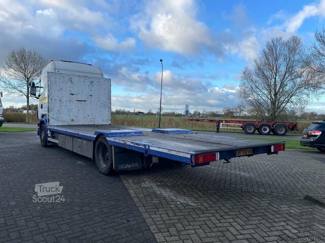 Plataforma remolque Scania R 340 B 4X2 Platform (90cm high)/ Full Air Susp...