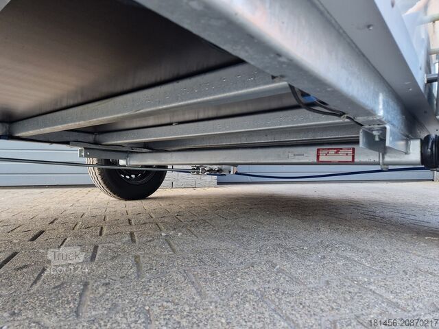 Skříňový přívěs Blyss Niki weiß Rampe Seitentür 2024 direkt