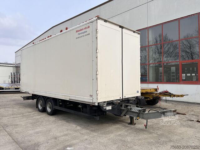 Remorque à caisse Möslein TKO 105 D Schwebheim  Tandemkoffer Durchladbar