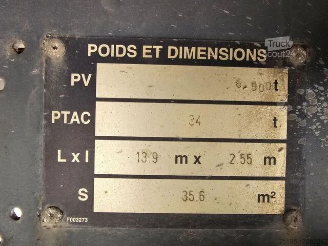 Platform trailer General Trailer SMB - DISC