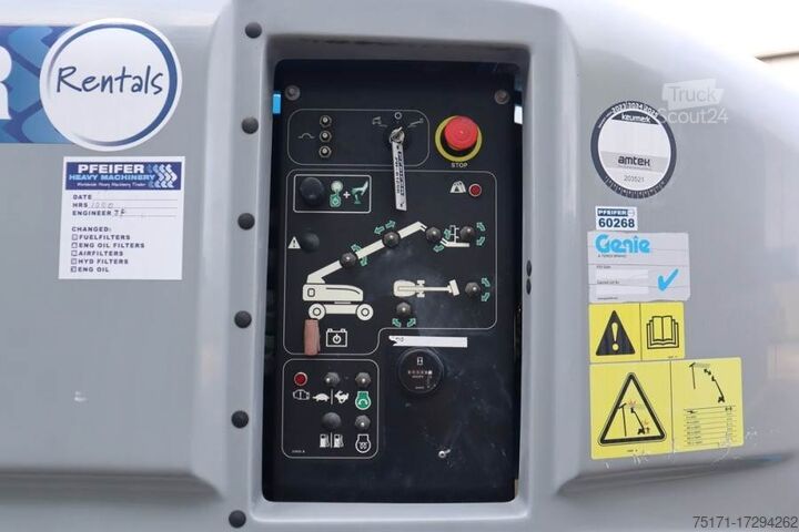 Teleskopbühne Genie S45 Valid inspection, *Guarantee! Diesel, 4x4 Driv