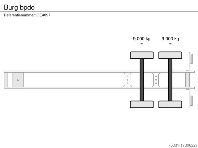 Prevoznik avtomobilov Burg bpdo