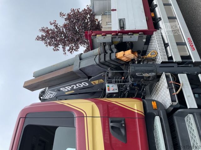 Ciężarówka z dźwigiem Scania T114-340 TORPEDO + KRAAN