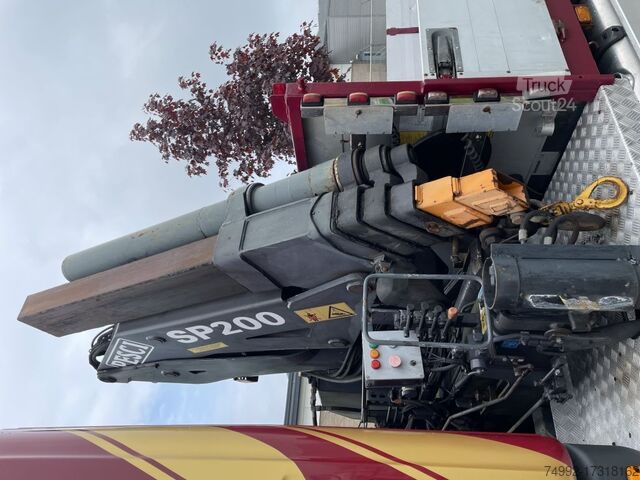 Ciężarówka z dźwigiem Scania T114-340 TORPEDO + KRAAN
