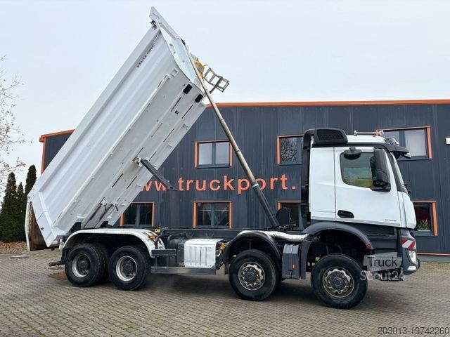 Ανατρεπόμενο φορτηγό MERCEDES-BENZ AROCS 4145 8x8 Meiller Muldenkipper