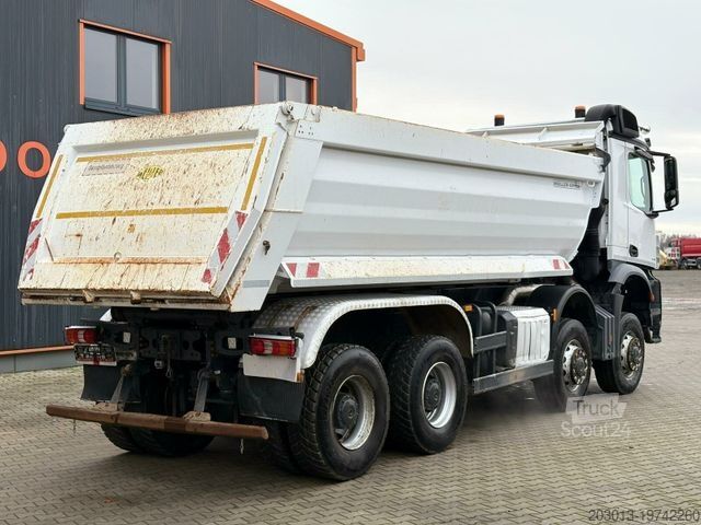 Ανατρεπόμενο φορτηγό MERCEDES-BENZ AROCS 4145 8x8 Meiller Muldenkipper