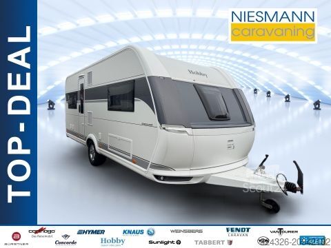 Wohnwagen Hobby Excellent 560 CFe Auflastung 2.000kg