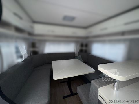 Wohnwagen Hobby Excellent 560 CFe Auflastung 2.000kg