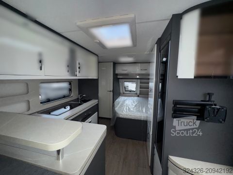 Wohnwagen Hobby Excellent 560 CFe Auflastung 2.000kg