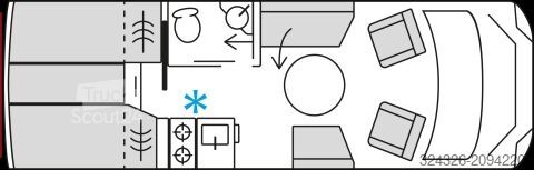 Camper semintegrato Bürstner Signature SFT 7.0 Winterpaket