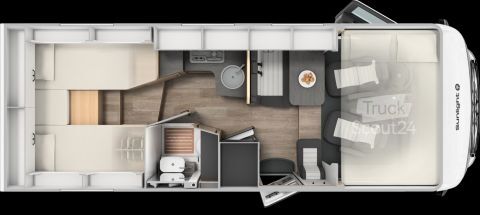 Entegre karavan Sunlight I 67S Automatik