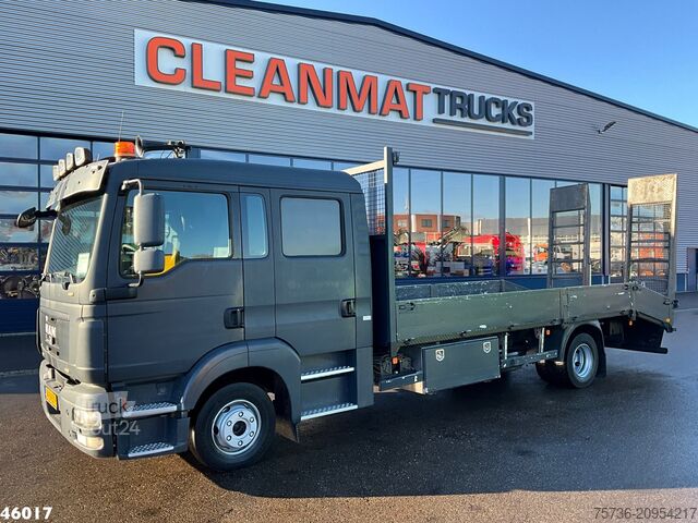  Man TGL 12.220 Machine Transporter + Hydraulic Ramps