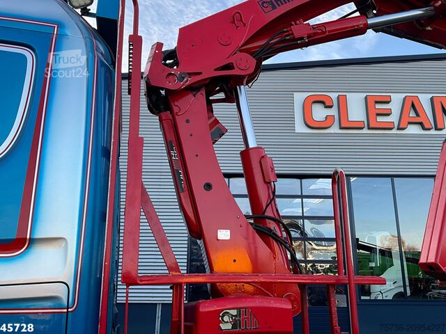  Scania R 580 8x4 Euro 6 Retarder Hiab 24 Tonmeter laad...