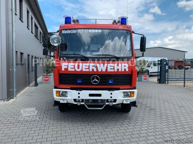 Vrachtwagen met bakwagen MERCEDES-BENZ 917 AF / 4x4 /AHK / TOP ZUSTAND