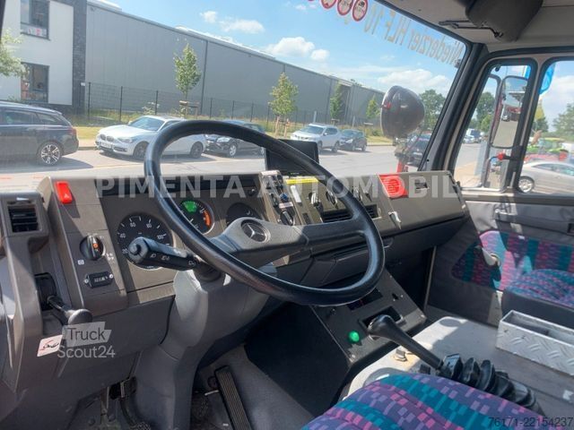 Vrachtwagen met bakwagen MERCEDES-BENZ 917 AF / 4x4 /AHK / TOP ZUSTAND