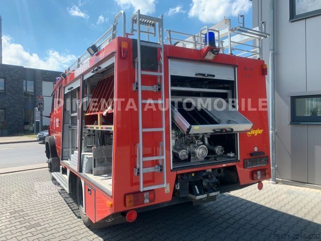 Vrachtwagen met bakwagen MERCEDES-BENZ 917 AF / 4x4 /AHK / TOP ZUSTAND