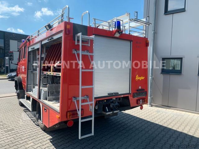 Vrachtwagen met bakwagen MERCEDES-BENZ 917 AF / 4x4 /AHK / TOP ZUSTAND