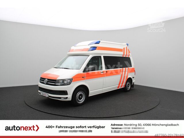 Ugunsdzēsēju automašīna VOLKSWAGEN T6 Transporter *RTW/KTW* Hoch+Lang *TOP ZUSTAND*