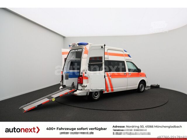 Ugunsdzēsēju automašīna VOLKSWAGEN T6 Transporter *RTW/KTW* Hoch+Lang *TOP ZUSTAND*