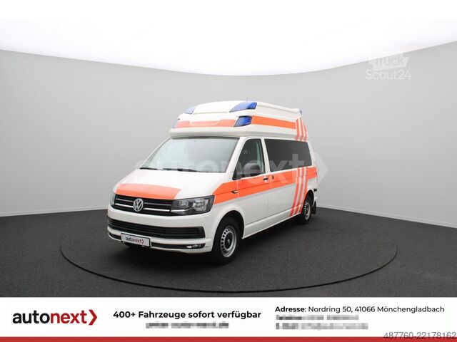 Ugunsdzēsēju automašīna VOLKSWAGEN T6 Transporter *RTW/KTW* Hoch+Lang *TOP ZUSTAND*