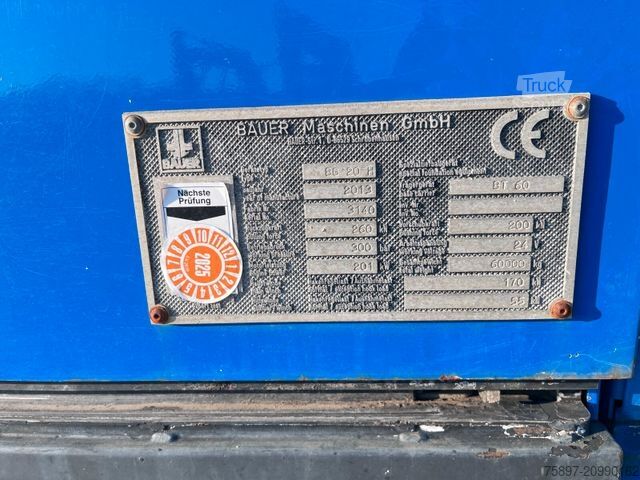 Plateforme de forage  BG 20 H + KDK + Kellystange