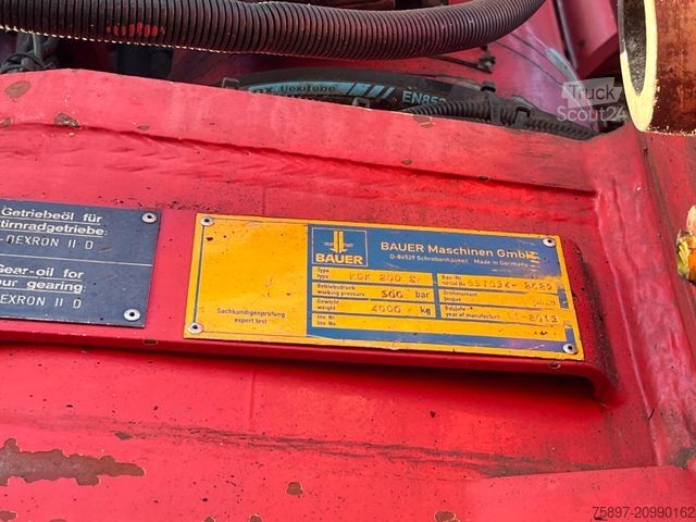 Plateforme de forage  BG 20 H + KDK + Kellystange